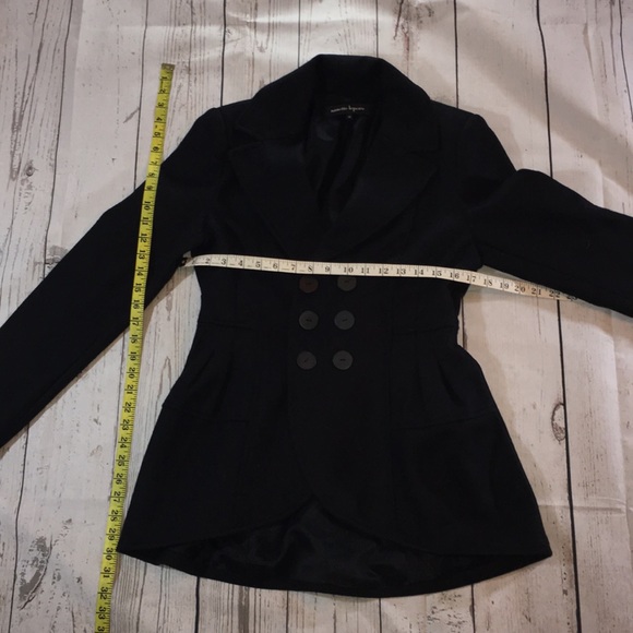Nanette Lepore STRUCTURED NWT DOUBLE BREAST STRUCTURED PEA COAT JACKET